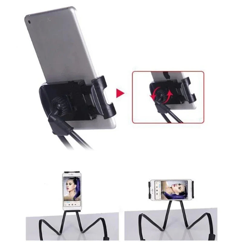 Lazy Hanging Neck Phone Stand Holder Rotatable Mobile Phone Stand Necklace Bracket Bed 360 Degree Phone Holder for Smartphones